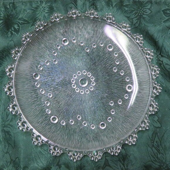 Hobnail Glass Plate 10" Dia. (DK689) - Picture 3 of 5